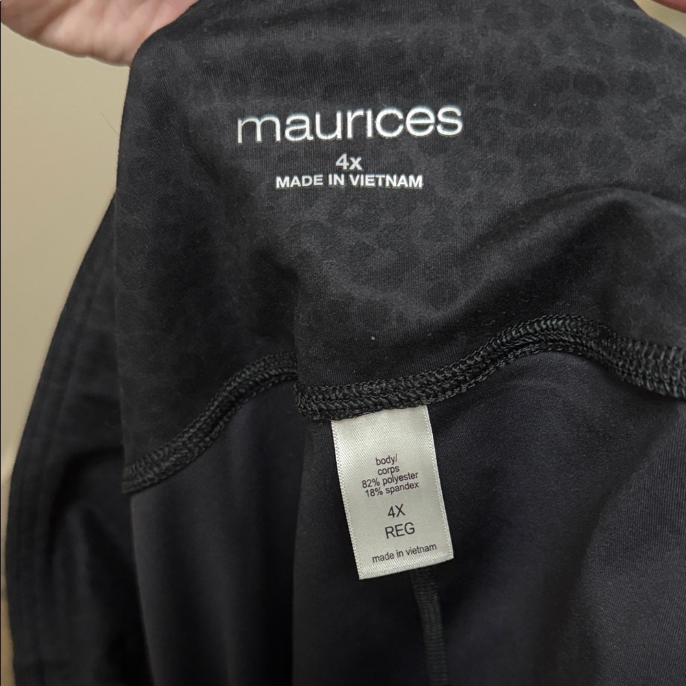 Maurice’s 4x plus size leggings active